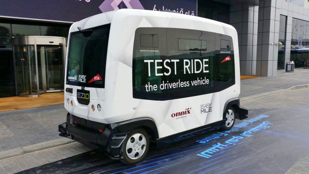 Dubai announces to have 25% of its transport system driverless by 2030