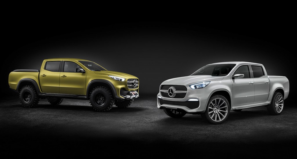 Mercedes-Benz X Class Concept – First Premium Pick-up Truck Range