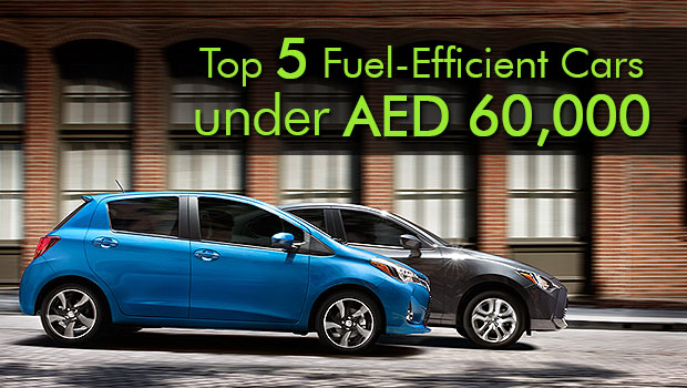 Top 5 Fuel-Efficient Cars under AED 60,000 in the UAE