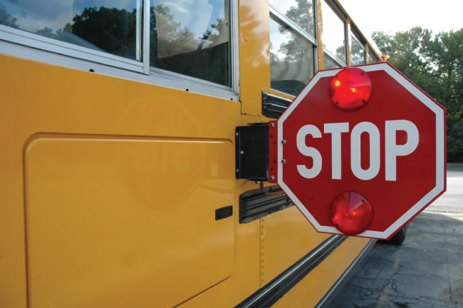 Motorists to be fined for ignoring the Stop Sign on School Buses