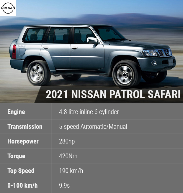 nissan patrol super safari 2021 engine